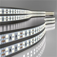 Светодиодная лента 240 LED 18 Вт IP20 двухрядная 6500К холодный белый 2835 24V 240Led 18W IP20 a061091
