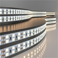 Лента светодиодная 240 LED 18 Вт IP20 двухрядная 3300К теплый белый 2835 24V 240Led 18W IP20 a061089