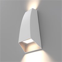 Уличный настенный светодиодный светильник 1016 TECHNO белый a057011