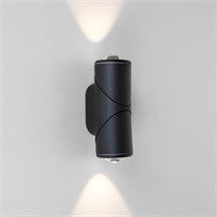 Уличный настенный светодиодный светильник GIRA D LED IP54 35127/D черный a056335