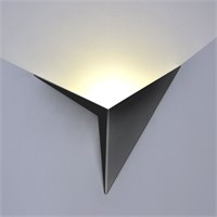 Настенный светодиодный светильник Parete LED MRL LED 3W 1008 IP20 черный a056311