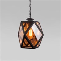 Уличный подвесной светильник Ambra H IP33 35133/H черный a056233