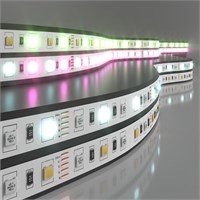 Светодиодная лента 24 В 14,4 Вт/м 60 Led/м 5050+5050 IP20, MIX RGB/холодный белый, 5 м Лента светодиодная 24V 14,4W 60Led 5050+5050 IP20 MIX RGB/холодный белый, 5м a053731