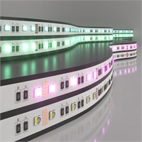 Светодиодная лента 24 В 24 Вт/в 60 Led/м 5050 IP20, MIX RGB/холодный белый 6500K, 5 м Лента светодиодная 24V 24W 60Led 5050 IP20 MIX RGB/холодный белый, 5м a053703