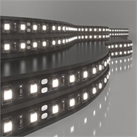 Светодиодная лента 24 В 14,4 Вт/м 60 Led/м 5050 IP20, дневной белый 4200K, Black, 5 м Лента светодиодная 24V 14,4W 60Led 5050 IP20 дневной белый, Black, 5м a053683