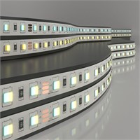 Светодиодная лента 24 В 10 Вт/м 60 LED/м 5050 IP20, MIX теплый белый 3300K/холодный белый 6500K, 5 м Лента светодиодная 24V 10W 60LED 5050 IP20 MIX теплый белый/холодный белый, 5м a053674