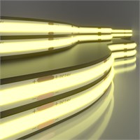 Светодиодная лента 24 В 11 Вт/м 352 Led/м COB IP20, теплый белый 3300K, 5 м Лента светодиодная 24V 11W 352Led COB IP20 теплый белый, 5м a053666