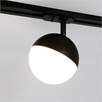 Трековый светодиодный светильник для однофазного шинопровода Glob GX53 Черный Glob GX53 Черный (MRL 1015) однофазный a053136