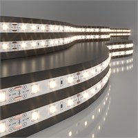 Светодиодная лента 24 В 4,8 Вт/м 60 Led/м 2835 IP20, теплый белый 3300K, 5 м Лента светодиодная 24V 4,8W 60Led 2835 IP20 теплый белый, 5м a052953