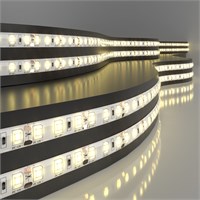 Светодиодная лента 12 В 9,6 Вт/м 120 Led/м 2835 IP65, теплый белый 3300K, 5 м Лента светодиодная 12V 9,6W 120Led 2835 IP65 теплый белый, 5м a052849