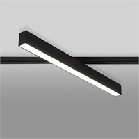 Трековый светодиодный светильник для однофазного шинопровода X-Line 20W 4200K черный матовый X-Line черный матовый 20W 4200K (LTB54) однофазный a052445