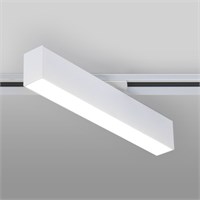 Трековый светодиодный светильник для однофазного шинопровода X-Line 10W 4200K белый матовый X-Line белый матовый 10W 4200K (LTB53) однофазный a052443