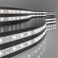 Светодиодная лента 12 В 4,8 Вт/м 60 Led/м 2835 IP20, дневной белый 4200К, 5 м Лента светодиодная 12V 4,8W 60Led 2835 IP20 дневной белый, 5м a050576