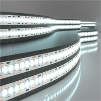 Светодиодная лента 12 В 24 Вт/м 240 Led/м 2835 IP20, холодный белый 6500 K, 5 м Лента светодиодная 12V 16W 240Led 2835 IP20 холодный белый, 5м a050176
