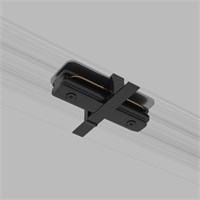 Коннектор прямой для однофазного встраиваемого шинопровода черный TRCM-1-I-BK a049558