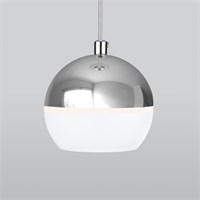 Подвесной светодиодный светильник DLS023 9W 4200K белый/хром a047803