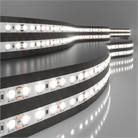 Светодиодная лента 12 В 9,6 Вт/м 120 Led/м 2835 IP20, дневной белый 4200К, 5 м Лента светодиодная 12V 9,6W 120Led 2835 IP20 дневной белый, 5м a043972