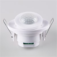 Инфракрасный датчик движения 8м 1200W 360° IP20 SNS-M-12 белый a041244