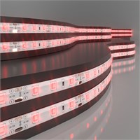 Светодиодная лента 12 В 4.8 Вт/м 60 Led/м 2835 IP65, красный, 5 м Лента светодиодная 12V 4,8W 60Led 2835 IP65 красный, 5м a040998