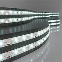 Светодиодная лента 12 В 4,8 Вт/м 60 Led/м 2835 IP65, холодный белый 6500К, 5 м Лента светодиодная 12V 4,8W 60Led 2835 IP65 холодный белый, 5м a040996