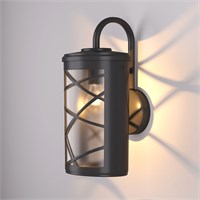 Уличный настенный светильник Premier D IP44 GL 1017D черный a039856