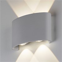 Пылевлагозащи<wbr>щенный светодиодный светильник Twinky Double серый IP54 1555 Techno LED серый a038416