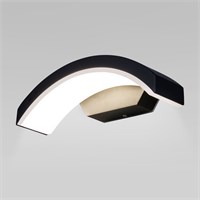 Пылевлагозащи<wbr>щенный настенный светодиодный светильник Asteria D IP54 1671 Techno LED черный a035817