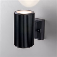 Уличный настенный светильник Strict IP54 1404 Techno черный a033491