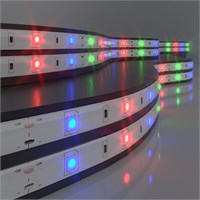 Светодиодная лента 12 В 7,2 Вт/м 30 Led/м 5050 IP65, мультиколор, 5 м Лента светодиодная 12V 7,2W 30Led 5050 IP65 RGB, 5м a027836