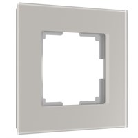 Рамка из стекла на 1 пост Senso дымчатый soft-touch W0013117 a067413