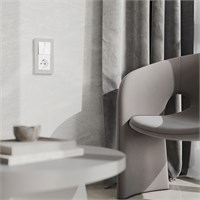 Рамка на 2 поста Split (дымчатый/белый, soft-touch) W0023067 a067260
