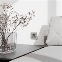 Рамка на 1 пост Split (дымчатый/белый, soft-touch) W0013067 a067259