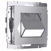 Поворотная встраиваемая LED подсветка Turn (серебряный) W1154706 a064561