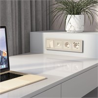 Розетка Ethernet RJ-45 (айвори акрил) W1181043 a064064