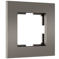 Рамка из поликарбоната на 1 пост Slab бронза софт W0012963 a062810
