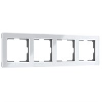 Рамка из акрила на 4 поста Acrylic белый W0042701 a062131