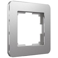 Рамка из металла на 1 пост Platinum алюминий W0012606 a059209