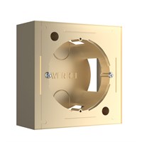 Коробка для накладного монтажа шампань W8000011 a053529