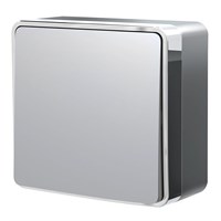 Выключатель одноклавишный Gallant серебряный W5010006 a052765