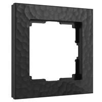 Рамка из поликарбоната на 1 пост Hammer черный W0012408 a052513