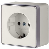 Розетка с заземлением Gallant слоновая кость W5071003 a051552