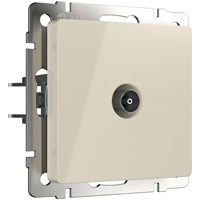 ТВ розетка проходная (слоновая кость) W1184003 a051483