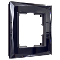 Рамка из стекла на 1 пост Diamant черный W0011208 a051444