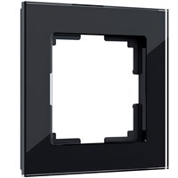 Рамка из стекла на 1 пост Favorit черный W0011108 a051438