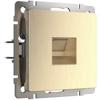 Розетка Ethernet RJ-45 (шампань рифленый) W1181010 a051424