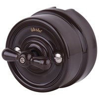 Выключатель на 4 положения двухклавишный коричневый ретро W5620014 a051052