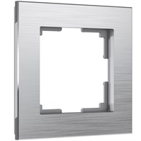 Рамка из металла на 1 пост Аluminium алюминий W0011706 a050948
