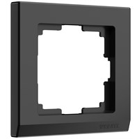 Рамка из поликарбоната на 1 пост Stark черный W0011808 a050908