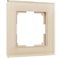 Рамка из стекла на 1 пост Favorit шампань W0011111 a050793