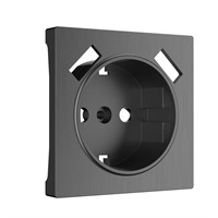 Накладка для розетки USB (графит рифленый) W1179504 a050746